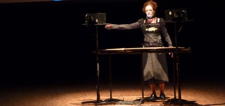   Julie Wilson-Bokowiec performing 'The Suicided Voice' from ICMC 2009