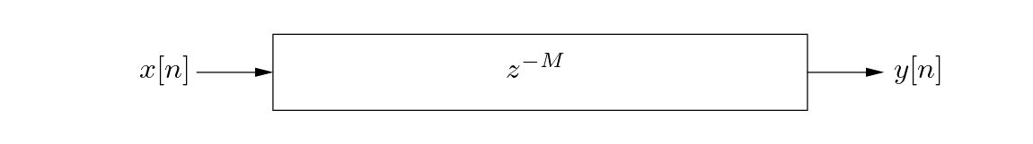 \begin{figure}\begin{center}
\begin{picture}(3.5,0.5)
\put(0.26,0){\epsfig{fil...
...,0.16){$x[n]$}
\put (3.5,0.16){$y[n]$}
\end{picture} \end{center}
\end{figure}