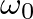 $\omega_{0}$