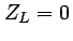 $Z_{L} = 0$