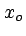 $x_{o}$