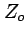 $Z_{o}$